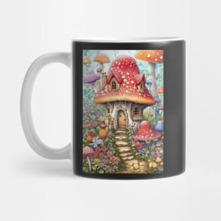 Magical Mushroom House Mug